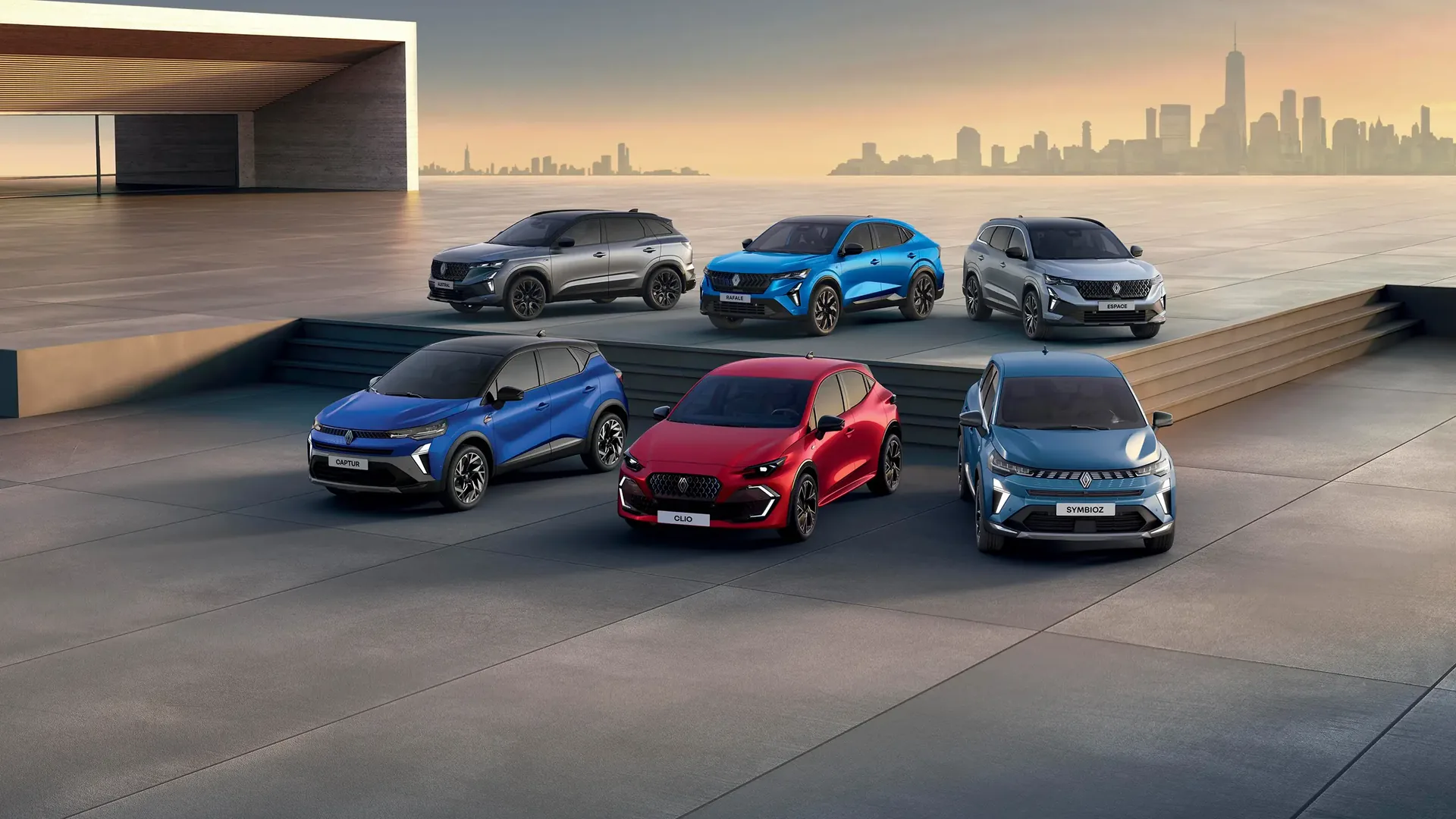Gama Renault: Captur, Clio, Symbioz, Austral, Rafale y Espace · Renault Days